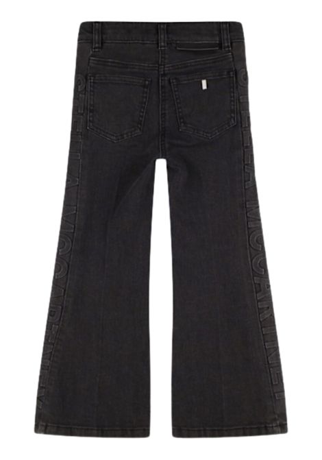 Girls' gray cotton jeans STELLA MC CARTNEY | TV6D40/ANGRIGIO